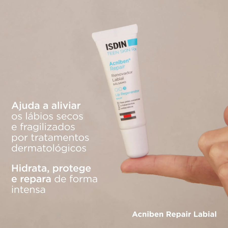 Isdin Acniben Repair Bálsamo Renovador de Labios 10ml