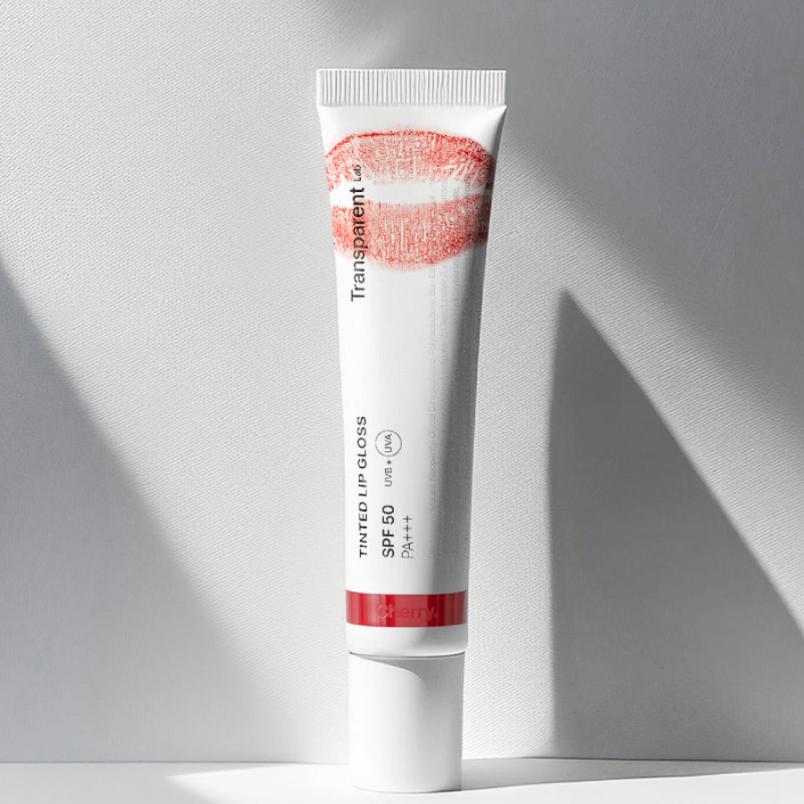 Transparent Lab Tinted Lipgloss Color Cherry SPF50 15ml