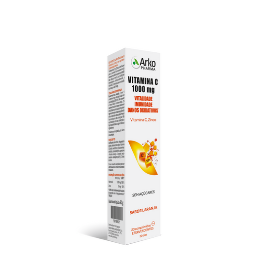 Arkopharma Vitamina C 1000 mg + Zinc Comprimidos x20