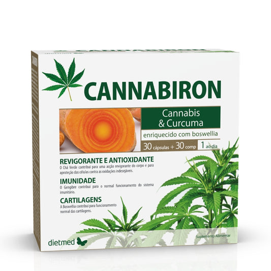 Cannabiron 30 Cápsulas + 30 Comprimidos