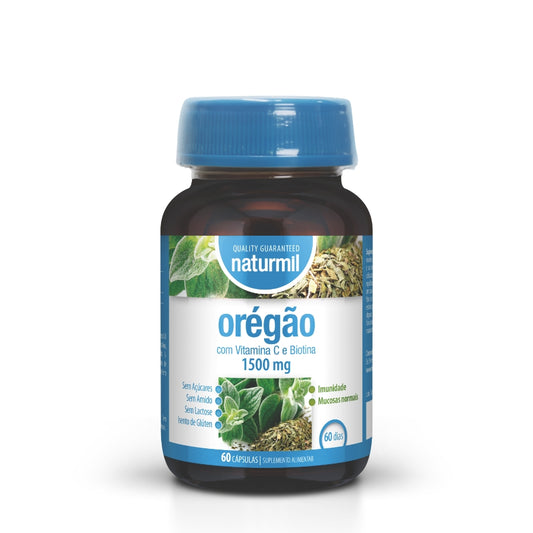 Naturmil Orégano 1500mg Cápsulas x60