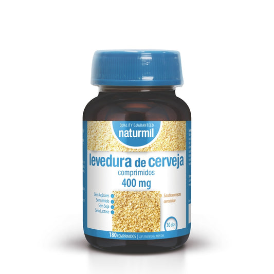 Naturmil Levadura de Cerveza 400mg Comprimidos x180