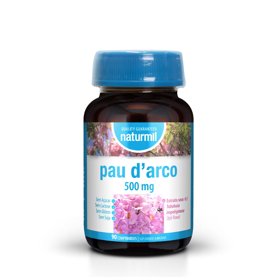 Naturmil Pau D'Arco 500mg Comprimidos x90