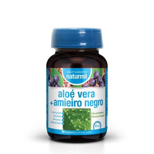 Naturmil Aloe Vera + Arraclán Comprimidos x90