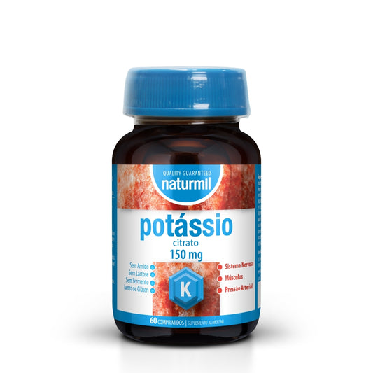 Naturmil Citrato de Potasio 150mg Comprimidos x60