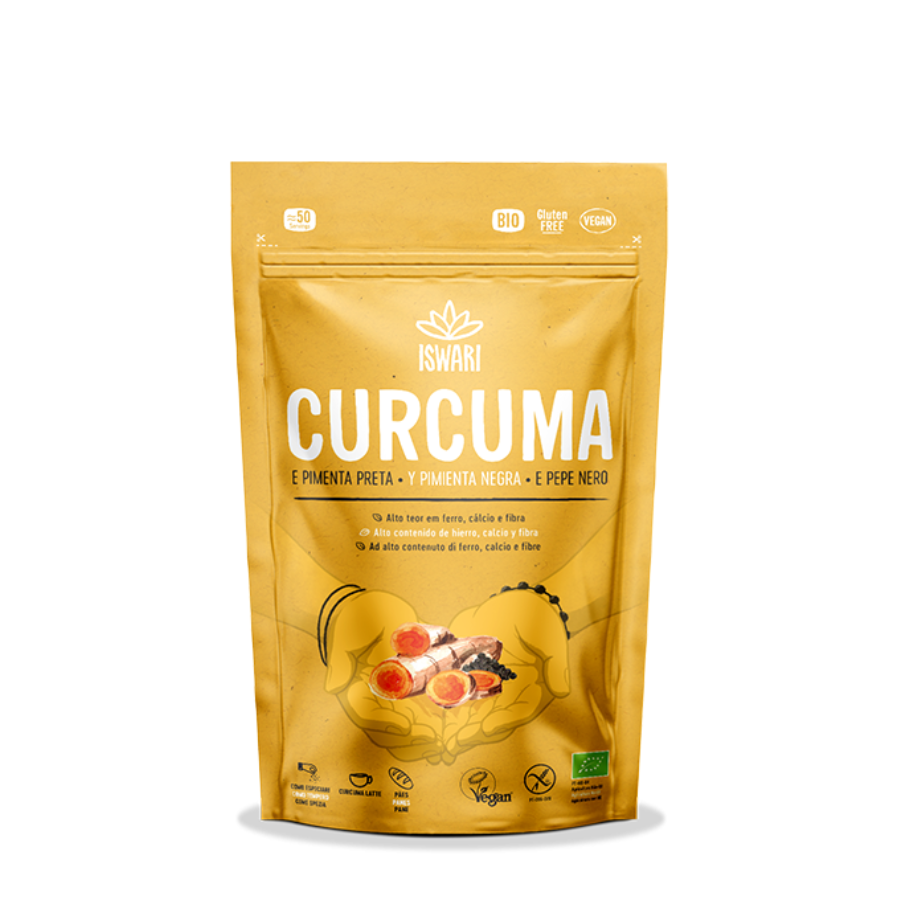 Iswari Curcuma e Pimenta Preta 150g