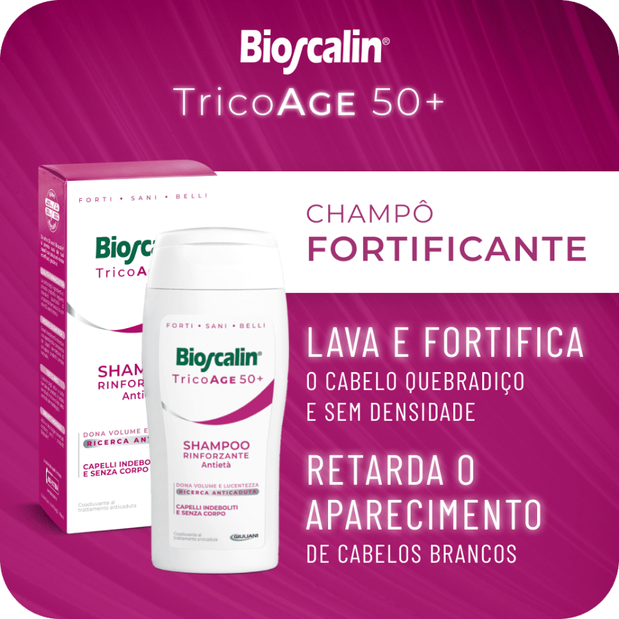 Bioscalin TricoAge 50+ Fortifying Anti-Hair Loss Shampoo 200ml
