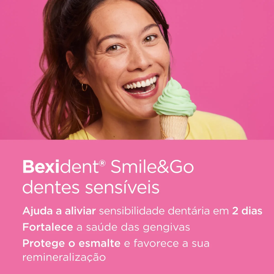 Bexident Smile &amp; Go Kit de viaje para dientes sensibles