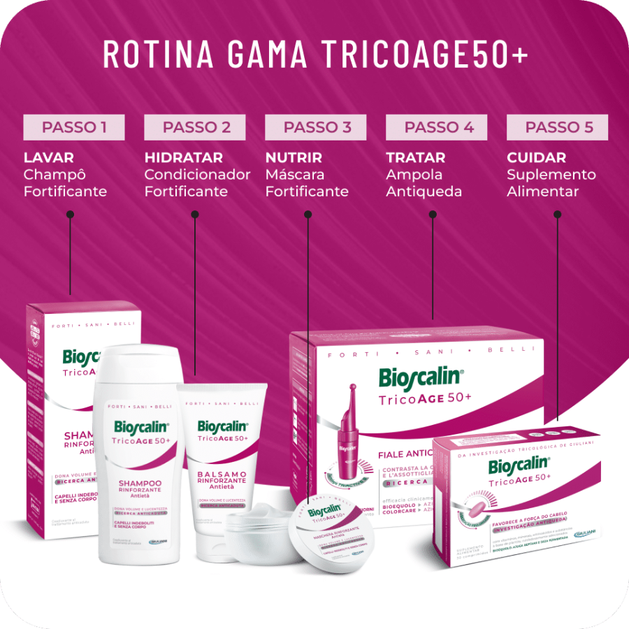 Bioscalin TricoAge 50+ Anti-Queda Comprimidos 3x30 2=3