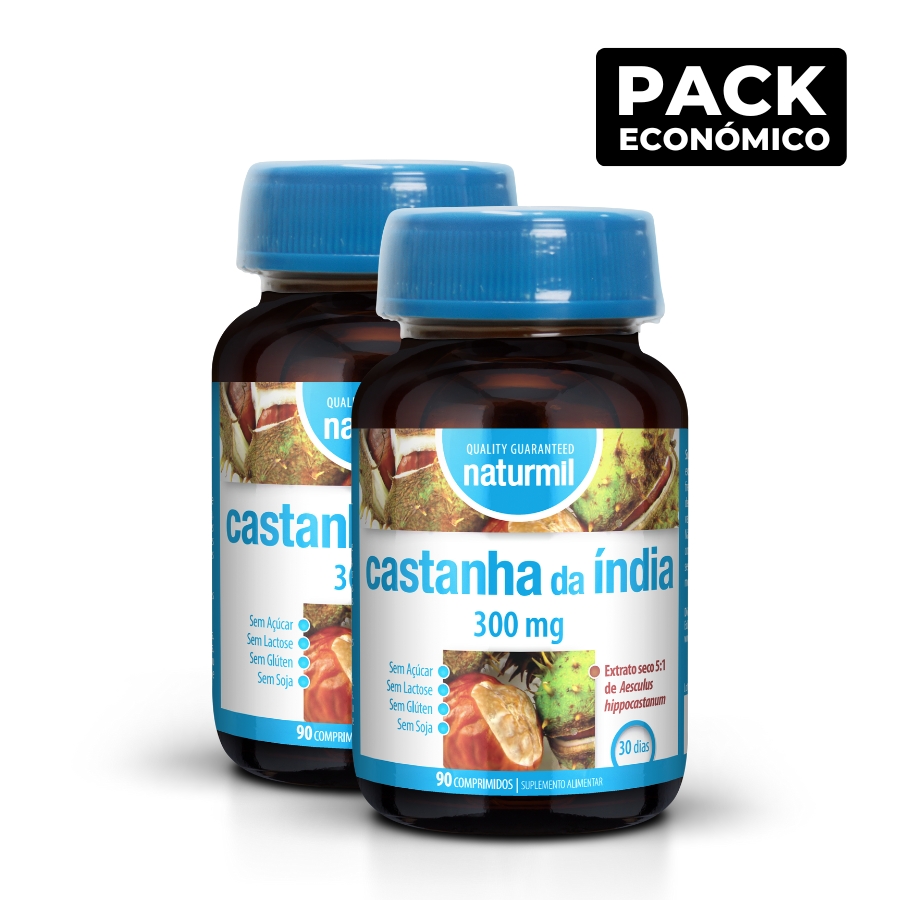 Naturmil Horse Chestnut 300mg Tablets 2x90