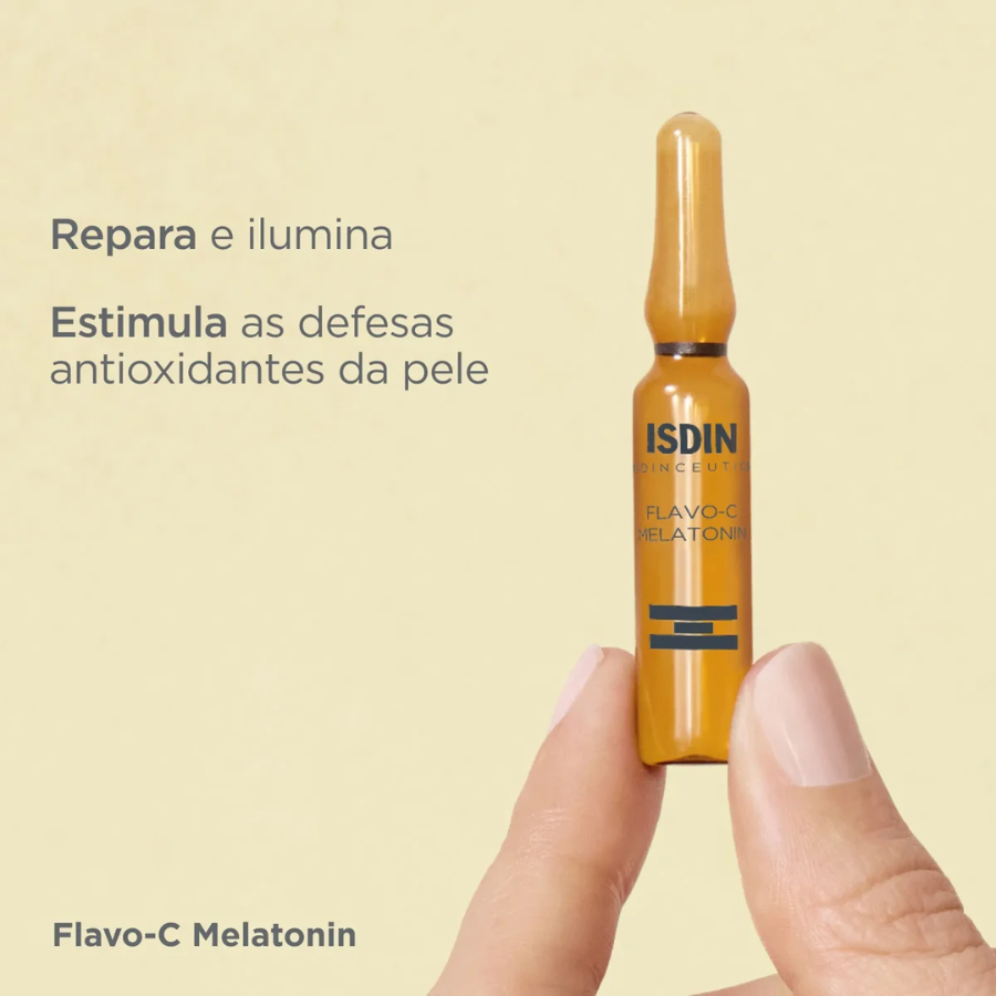Isdin Isdinceutics Rejuvenate Flavo-C Melatonin Sérum Ampolas 30x2ml