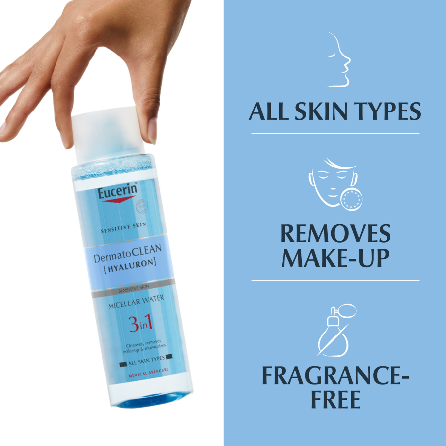 Eucerin DermatoClean Agua Micelar 3en1 400ml