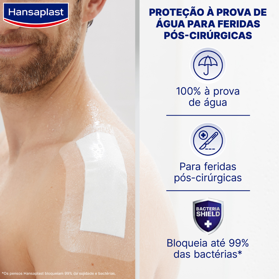 Hansaplast Pensos Aqua Protect 3XL x5 (10 x 15cm)
