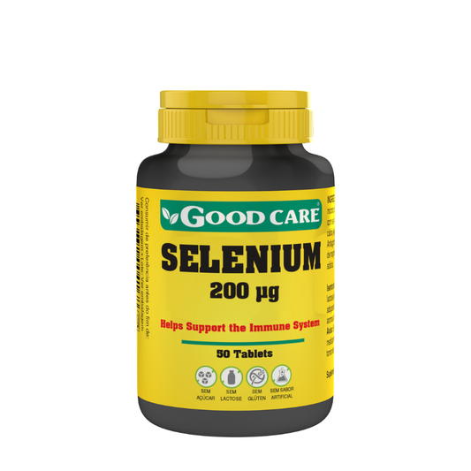 Tabletas de selenio Good Care de 200 mcg x50