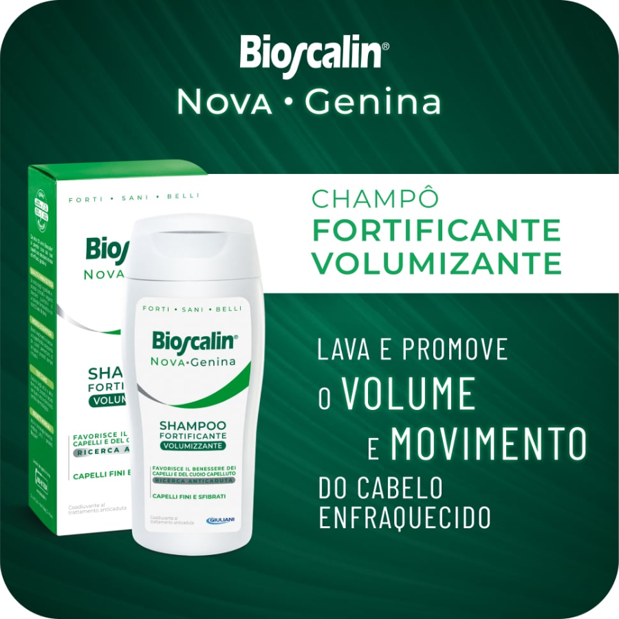Bioscalin Nova Genina Fortifying Volumizing Shampoo 200ml