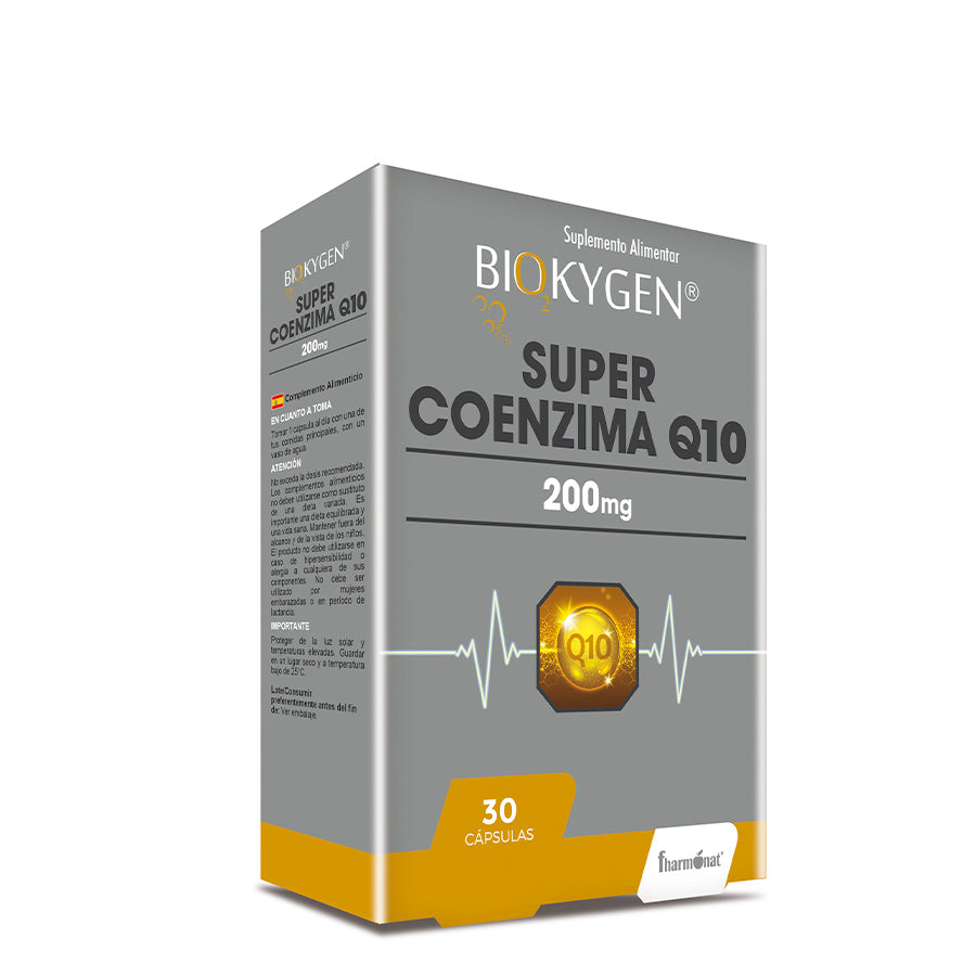 Cápsulas Biokygen Super Coenzima Q10 de 200 mg x30