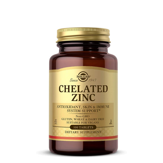 Solgar Chelated Zinc Comprimidos x100