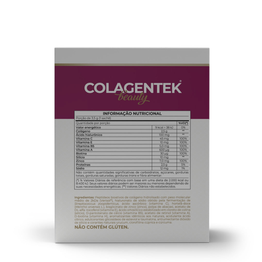 Vitafor Colagentek Beauty Piña Menta x30