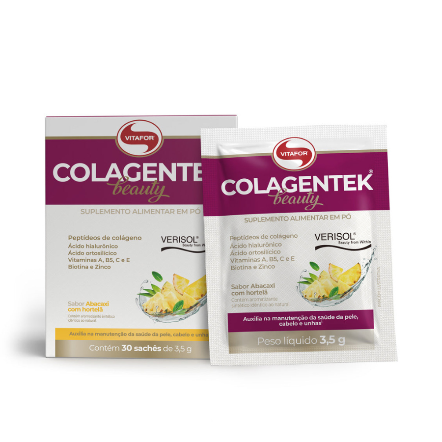 Vitafor Colagentek Beauty Piña Menta x30