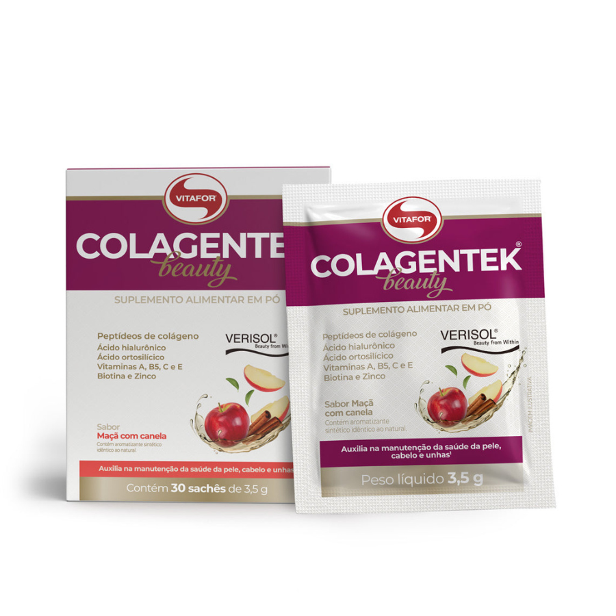 Vitafor Colagentek Beauty Apple & Cinnamon x30