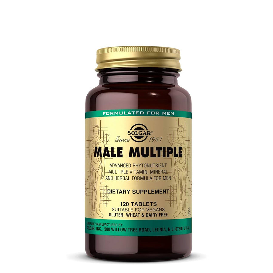 Solgar Male Multiple Multivitamin Tablets x120