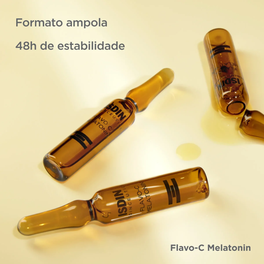 Isdin Isdinceutics Rejuvenate Flavo-C Melatonin Sérum Ampolas 30x2ml