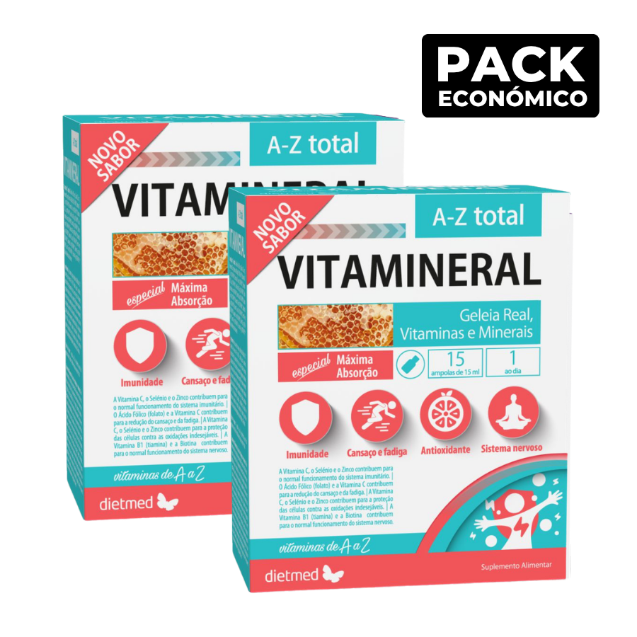 Vitamineral A-Z Total Ampollas 2x15