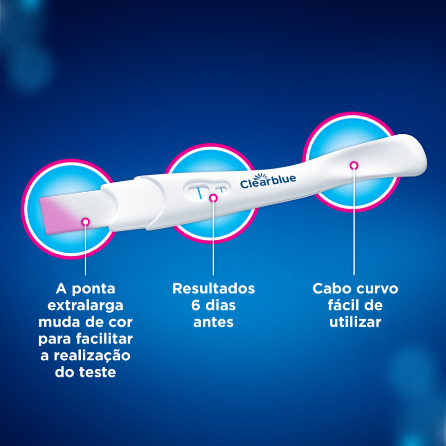 Prueba de Embarazo Clearblue Ultra Temprana 6 Días