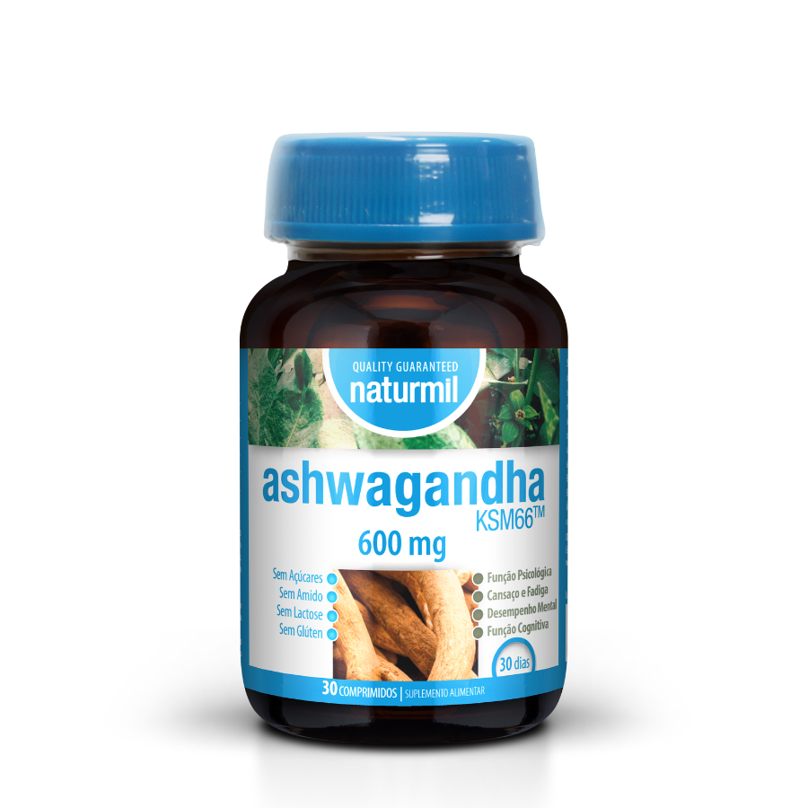Naturmil Ashwagandha KSM-66 600mg Comprimidos x30