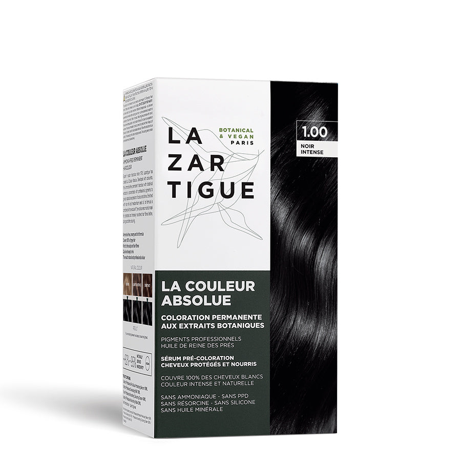 Lazartigue Coloración Permanente Tono 1.00 Negro