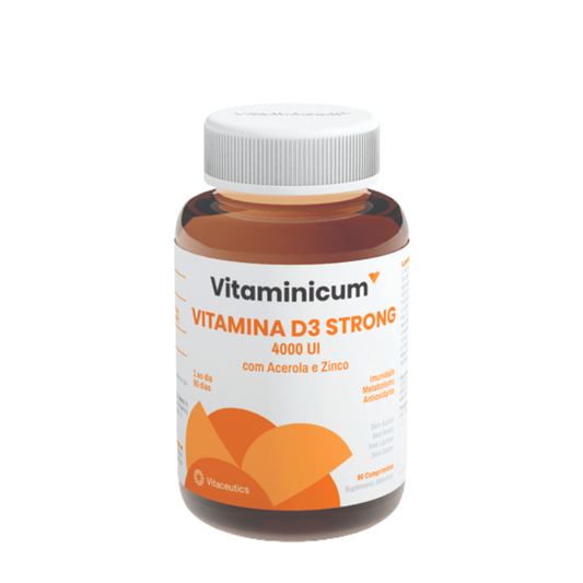 Vitaminicum Vitamin D3 Strong 4000 IU Capsules x90