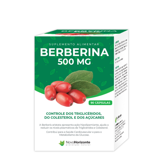 Nuevo Horizonte Berberina 500mg Cápsulas x90