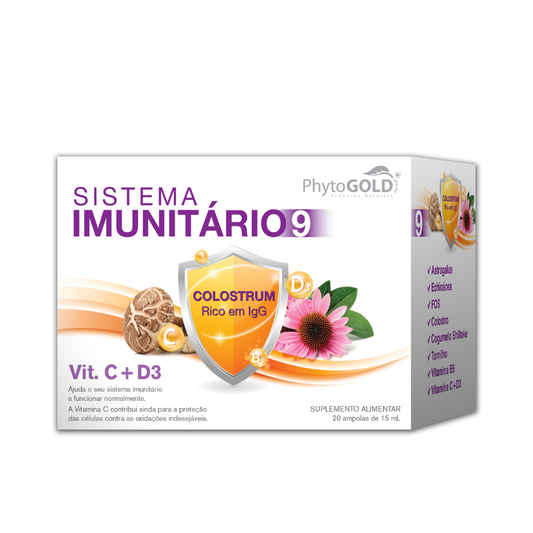 Phytogold Immune System 9 Ampoules x20