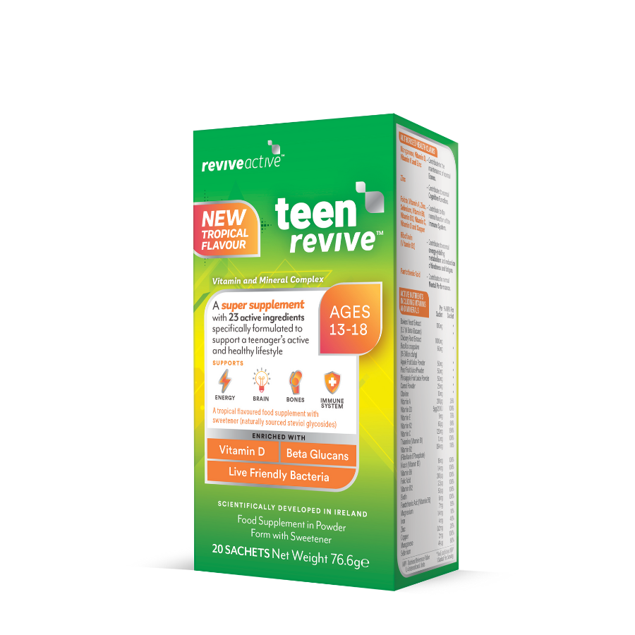 Revive Active Teen Bolsitas de Vitaminas y Minerales x20