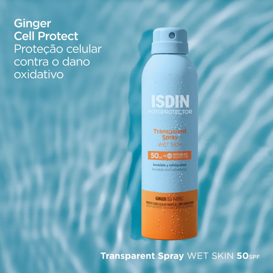 Isdin Fotoprotector Wet Skin Spray Transparente FPS 30 250 ml