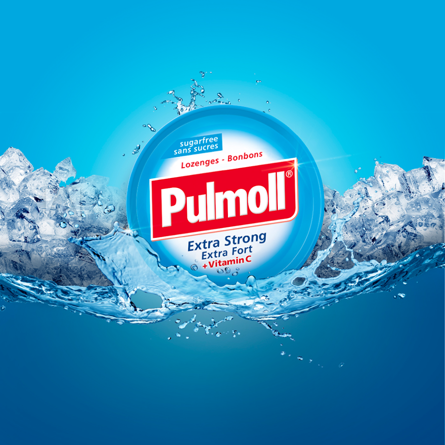 Pulmoll Pastilhas Extra-Forte Sem Açúcar 45g