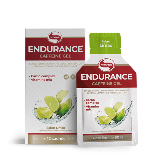 Vitafor Endurance Cafeína Gel Limón x12