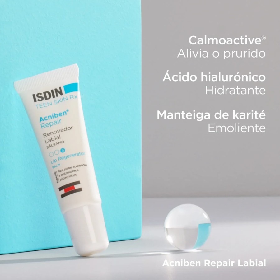 Isdin Acniben Repair Bálsamo Renovador de Labios 10ml