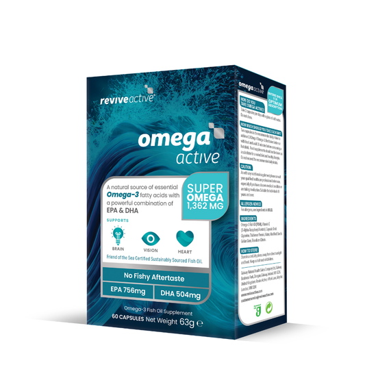 Cápsulas Omega Active Revive x60