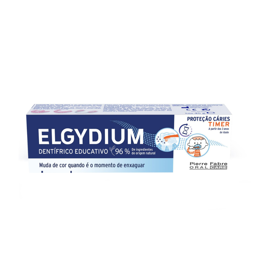Temporizador infantil Elgydium, carpeta educativa, 50 ml