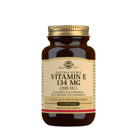 Solgar Vitamin E 134mg 200IU Capsules x50