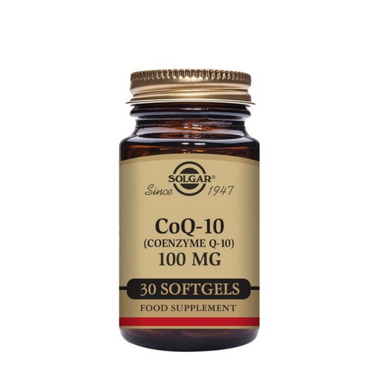 Cápsulas de coenzima Q10 de Solgar de 100 mg x30