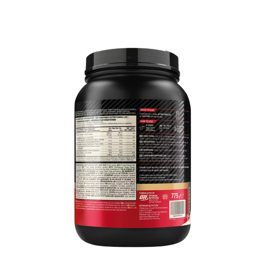 Optimum Nutrition Gold Standard 100% Whey Double Chocolate 775g