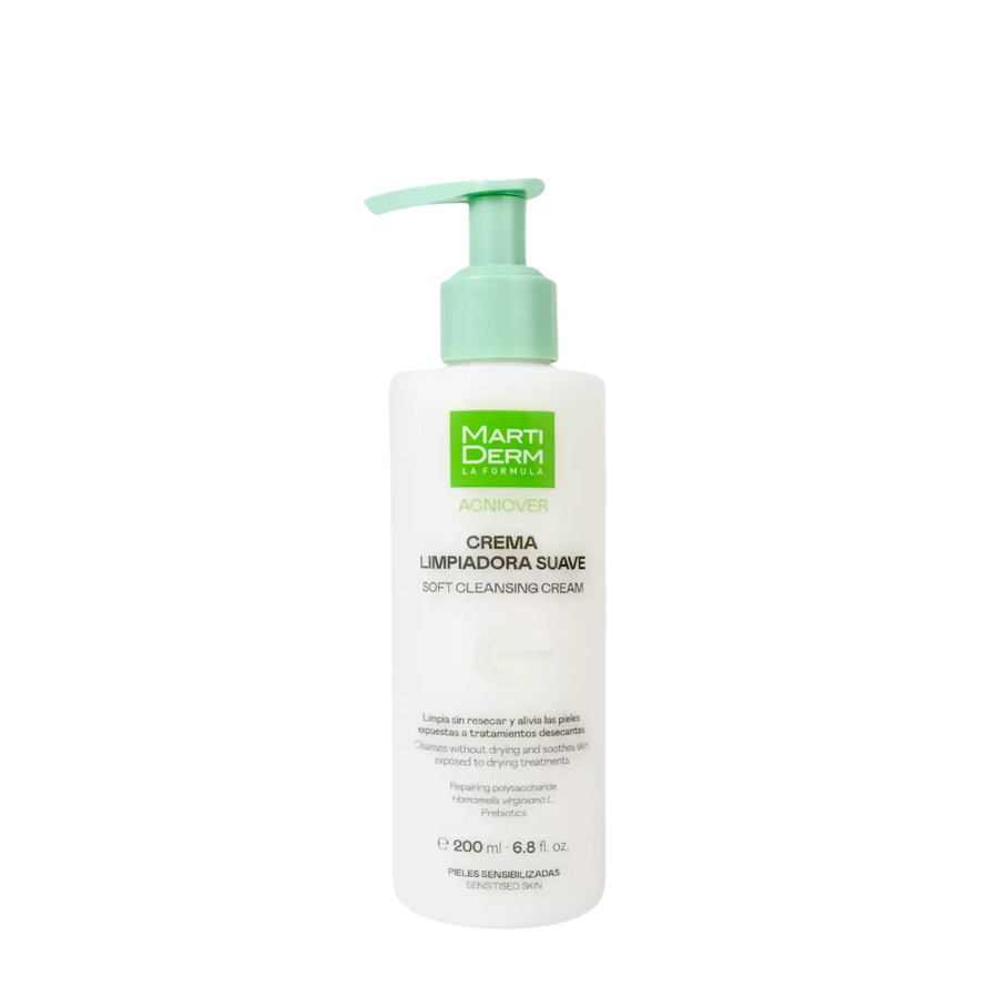 Martiderm Acniover Creme Limpeza Suave 200ml