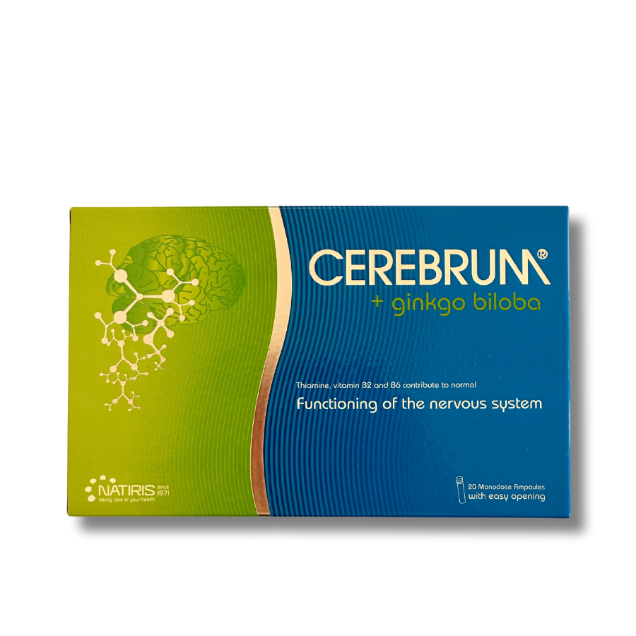 Cerebrum Ginkgo Biloba Ampolas x20
