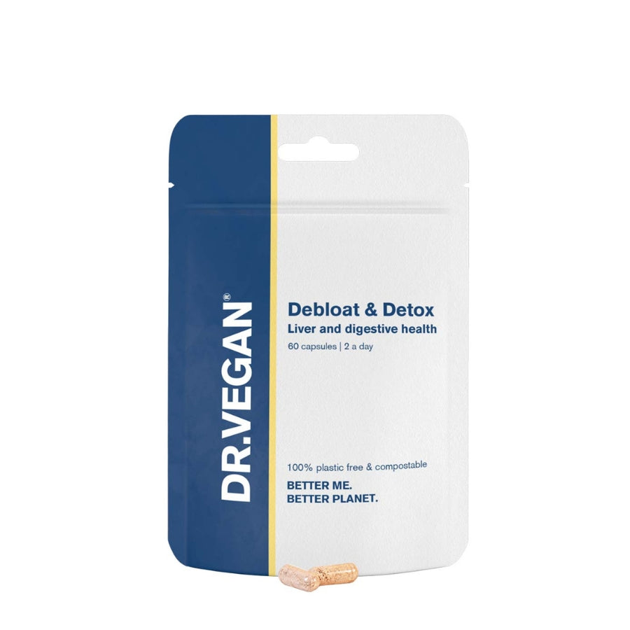 Dr. Vegan Debloat & Detox Capsules x60