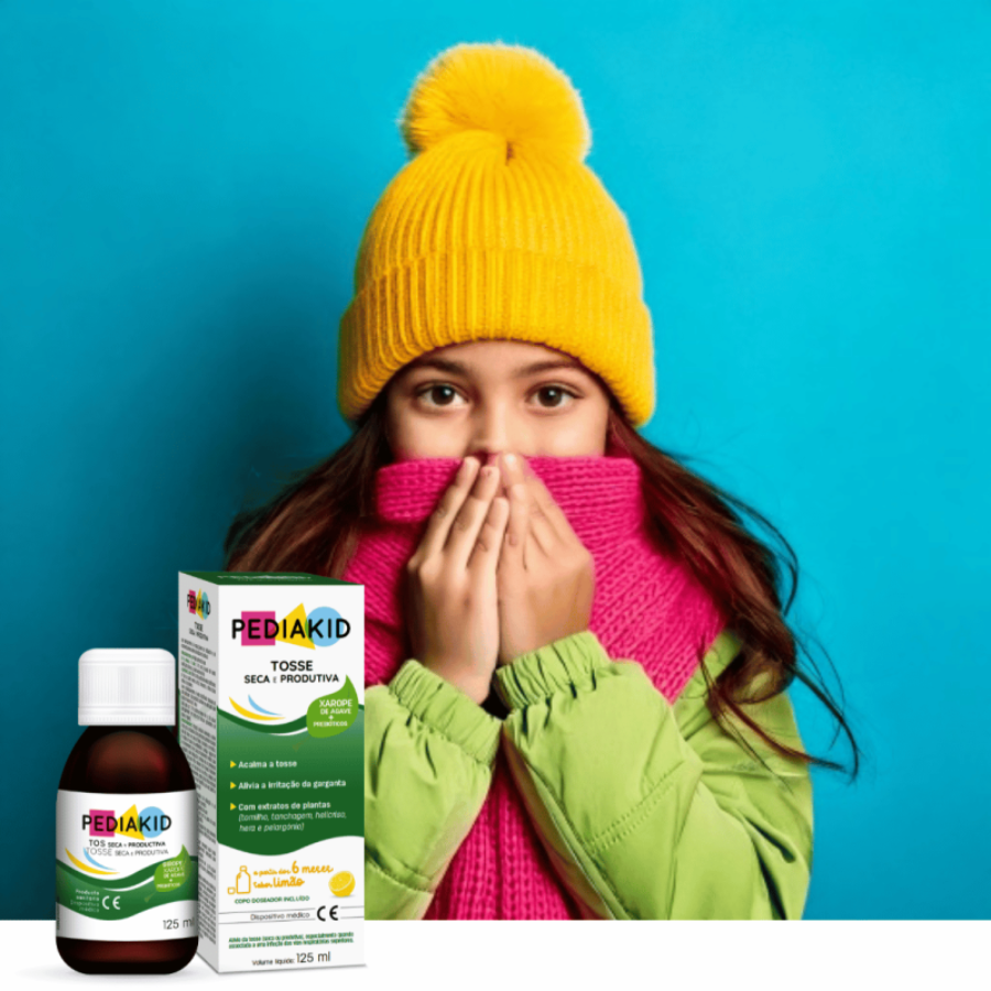 Pediakid Dry and Productive Cough Syrup 125ml