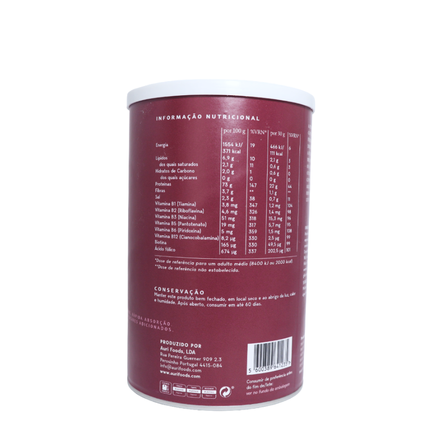 Auri Foods Vegan Protein Blend Red Fruits 450g