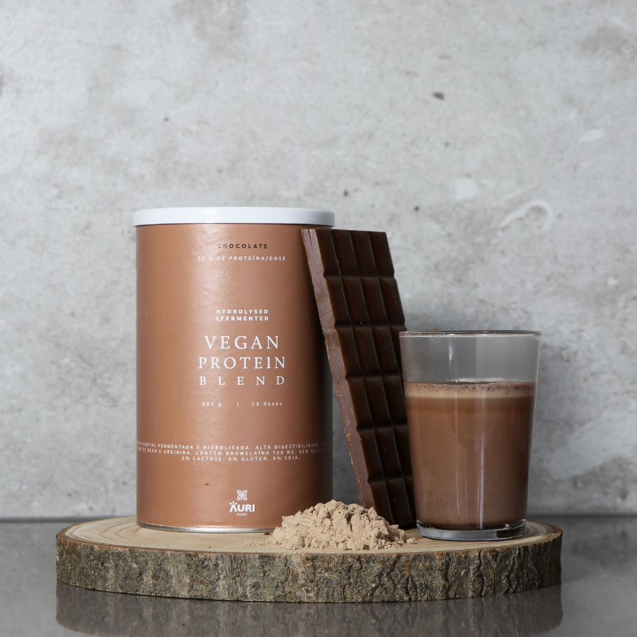 Auri Foods Vegan Protein Blend Chocolate 495g