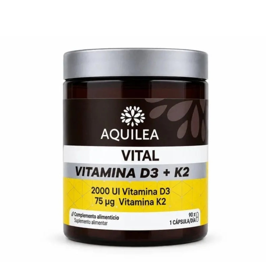 Aquilea Vital Vitamin D3 + K2 Capsules x90